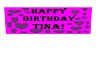 bc's BDay Banner Tina