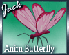 Pink Anim Butterfly