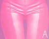 A| Latex Pants Pink