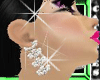 pearls diamond earings