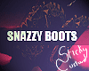 Gold Snazzy Boots