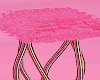 Pink Fur Chair