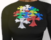 Chrome Multi Color Top