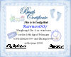 Ravnos Birth Certificate