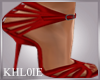 K red heels