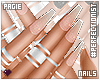 P. Nude Nails + Rings