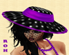 HEPBURN hat purple ROH