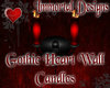 Gothic Wall Candles