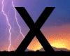 "X" for Beach animated
