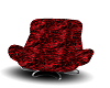 Red Velvet Comfy Chair