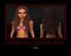 Medium Copper Red