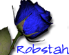 Robstah Big Blue Rose