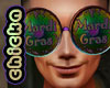 Mardi Gras Glasses
