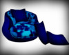 Blue Camo Cuddle Chair