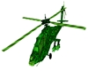 TOXIC GREEN HELICOPTER