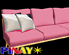 Pink Wood Couch