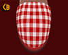 Red Slippers Plaid (F)