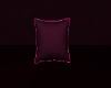 Black/Pink Throw Pillow