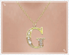 Necklace of letters G