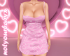 Pink Kawaii LV Dress