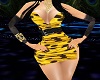 !Mx! dress yellow tiger