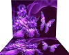 Purple Butterfly Bkdrop