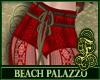 Beach Palazzo Red