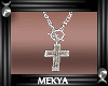 *MM* Cross necklace