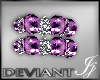 Nadia Purple Bracelets