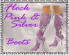 [SS] Purple Print Boots