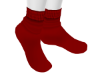 Holiday Socks Red  F