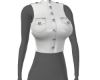 Ivy Leather Vest Wht|S