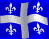 Quebec flag animated