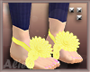Kids Yellow Feet Flowers