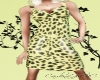 Yellow Cheetah Dress