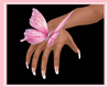 Butterfly Pastel Pink H