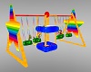 Rainbow Scaled Swingset