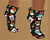 Christmas Cat Socks (F)
