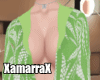 Green Flower Dress