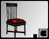 ♠ Chair  Red/Black