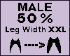 Leg Thigh Scaler 50% XXL