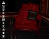 ^AZ^Red Velvet Chair