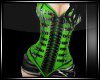 (D)Green Corset set