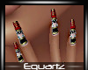 Sexy NutCracker Nails