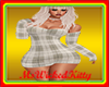Tan Plaid Dress
