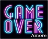 Amo Neon GAME OVER Sign
