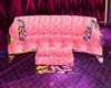 Pink Fuzzy Couch