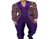 XK*Purple/Gold Suit