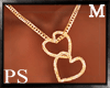 PS. Hearts G Necklace M