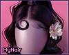 floral waves black